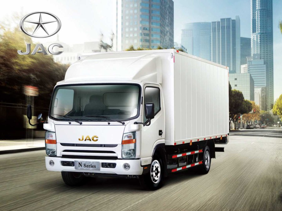 JAC (Джак) n-80 среднетоннажный грузовик.