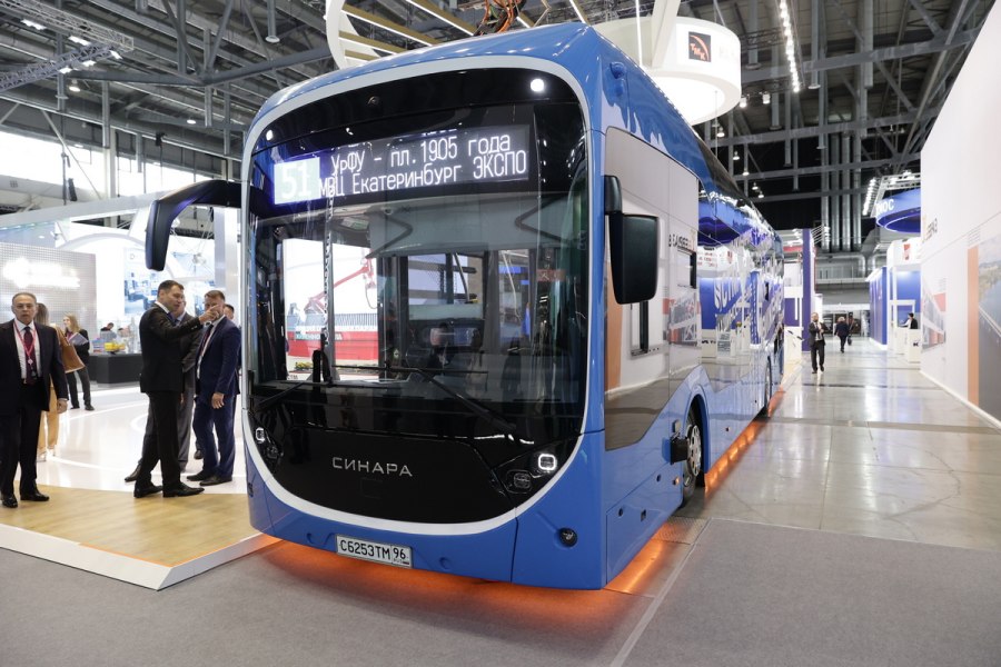 Электробус КАМАЗ 2023