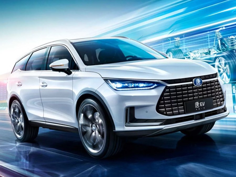 Китайский электромобиль 2021 BYD