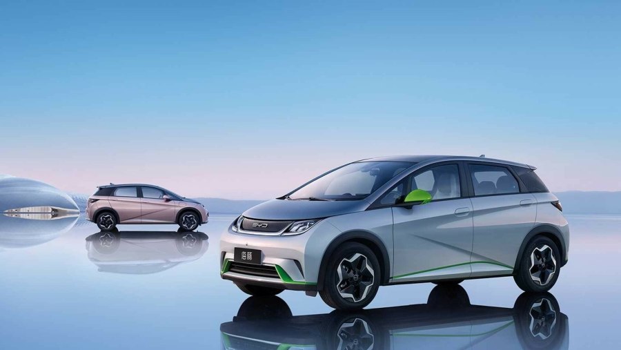 Китайский электрокар BYD Han