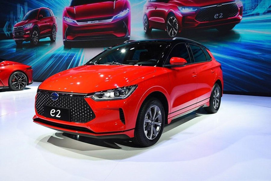 BYD электромобиль 2022