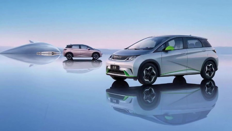 BYD Дельфин электромобиль
