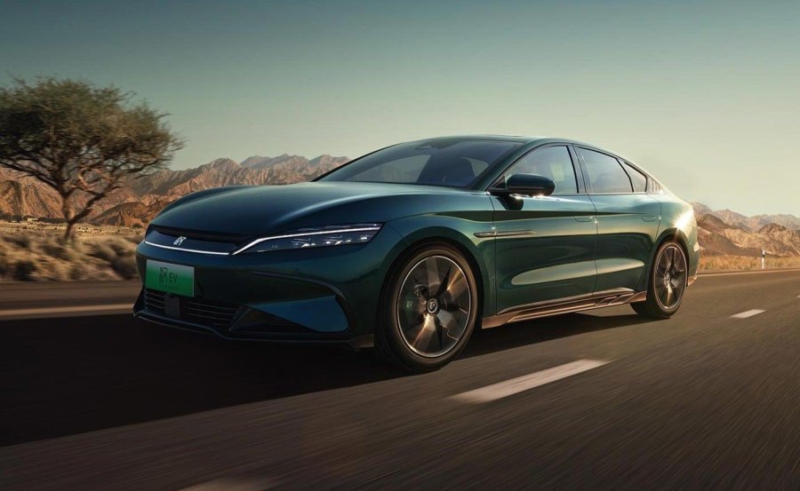 BYD электромобиль 2022
