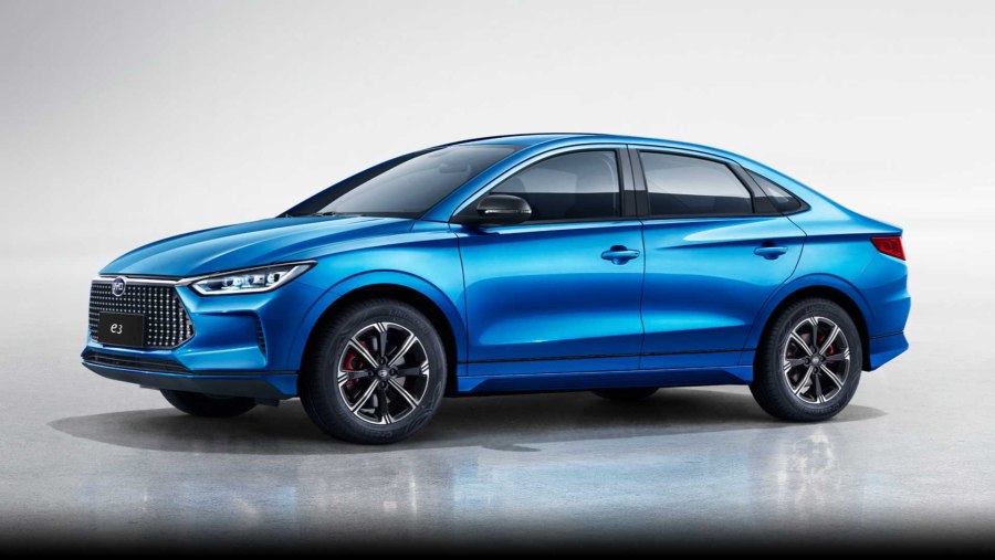 Электромобиль компании byd