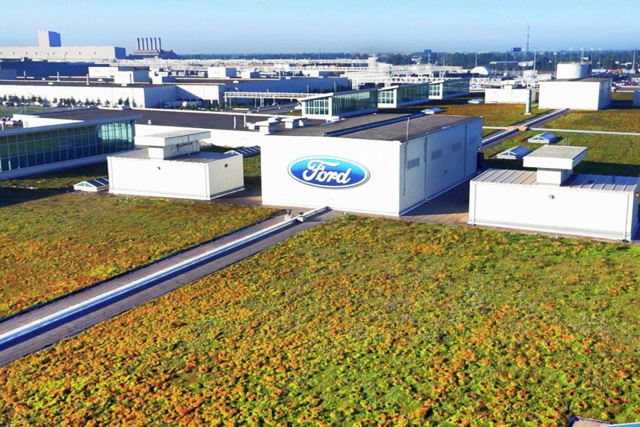 Завод в Мичигане Ford Motor Company
