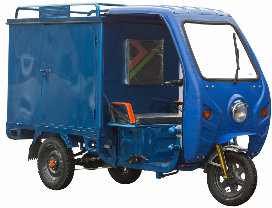 Грузовой электрический трицикл rutrike d4 next
