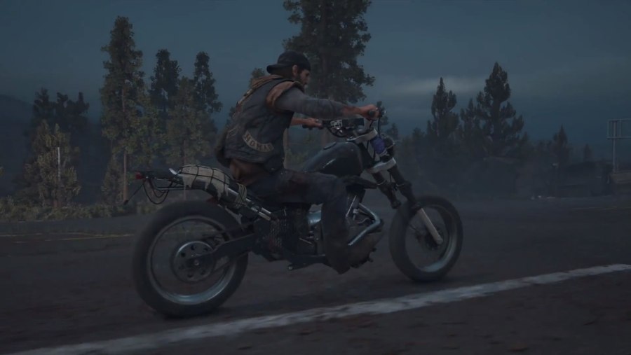 Дикон сент Джон на байке Days gone