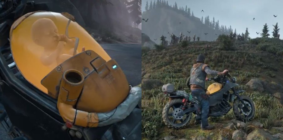 Days gone мотоцикл Death Stranding