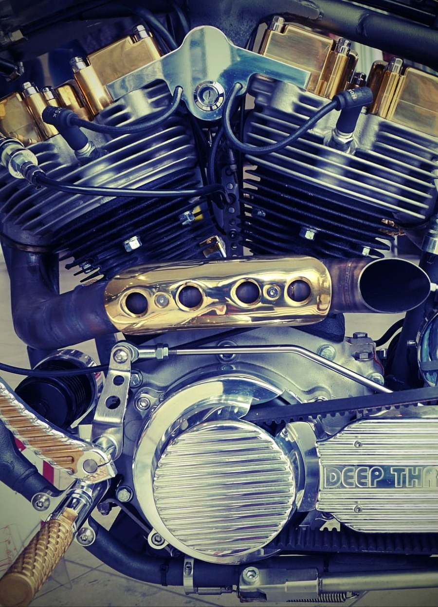 Хромированный Harley Davidson