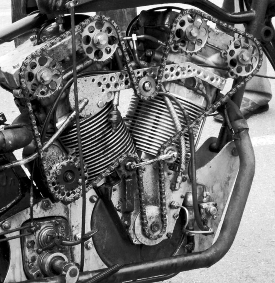 V-Twin 1909 двигатель Harley Davidson