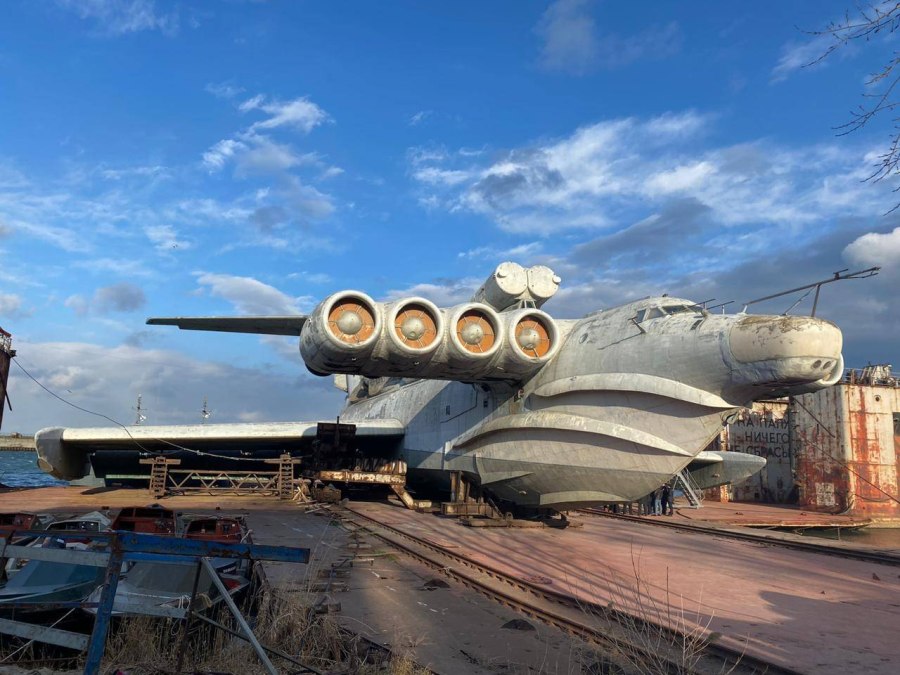 Экраноплан Лунь проекта 903 Каспийский монстр