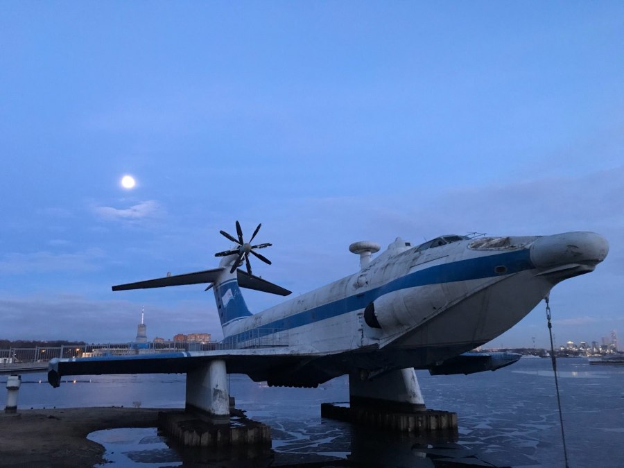Парк Тушино экраноплан