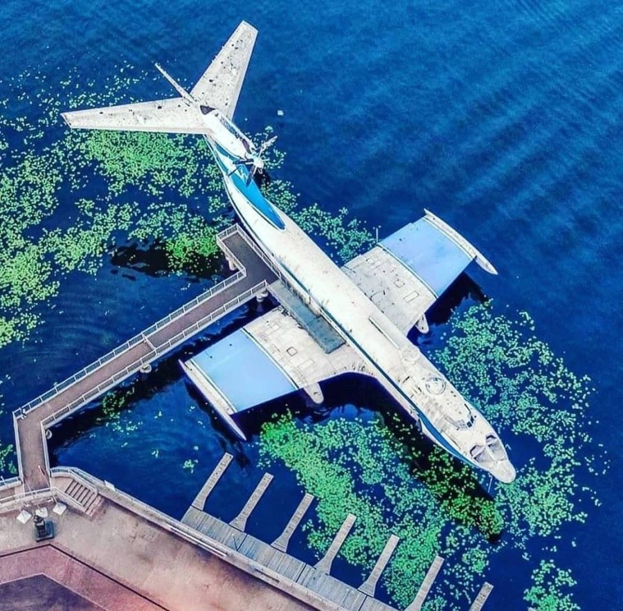 Экраноплан Лунь и Орленок