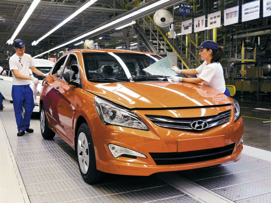 Hyundai завод корейцы