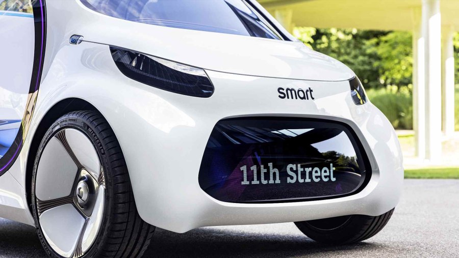 Электромобиль Mercedes Smart Vision EQ Fortwo