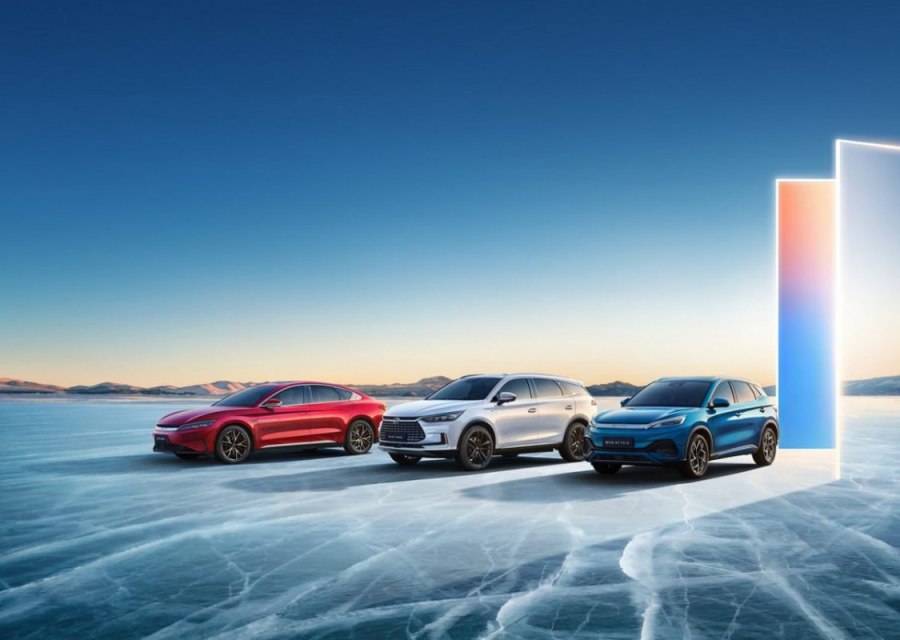 Электрокар BYD Song Plus Wallpaper