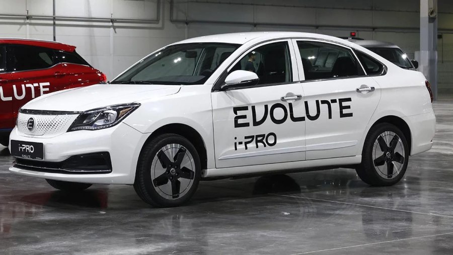 Липецкий электромобиль evolute
