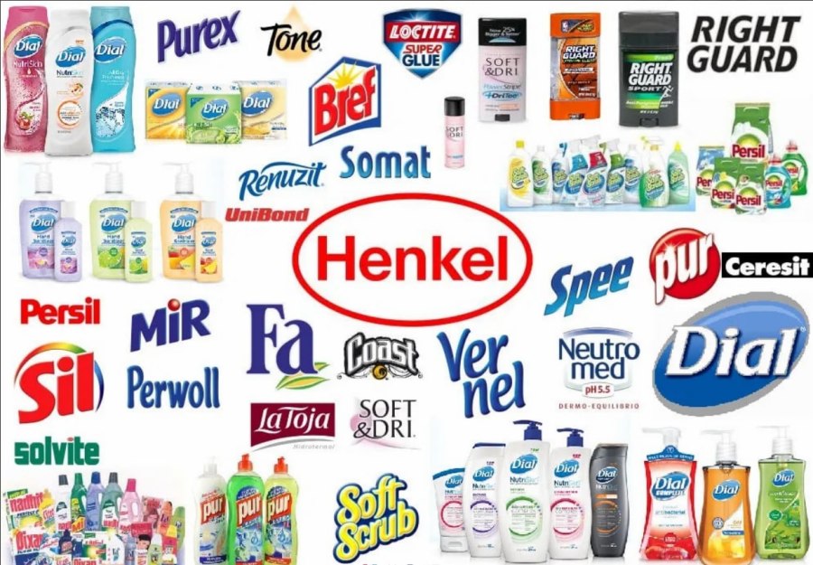 Henkel бренды порошков