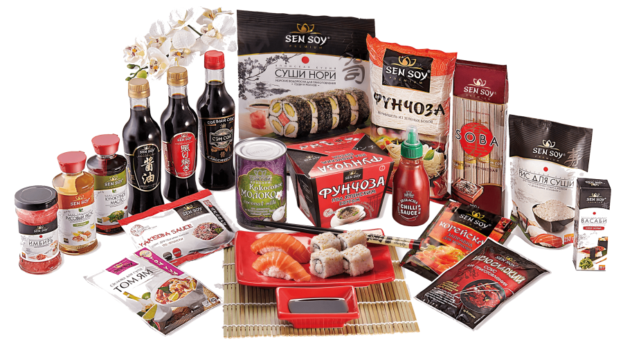 Продукция Сэн сой