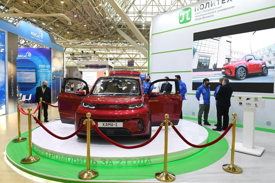 КАМАЗ Ока электромобиль
