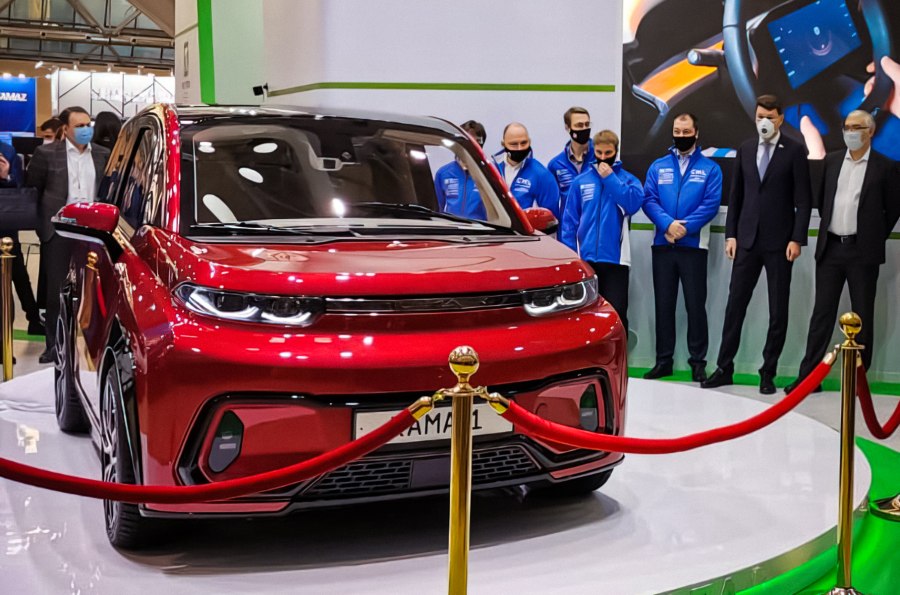 Электрокар КАМАЗ Кама 1