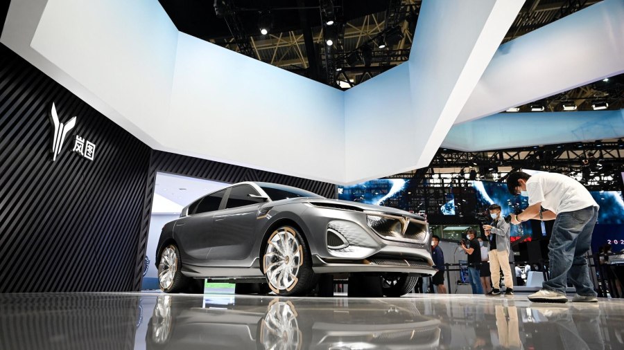 Автосалон в Китае 2022