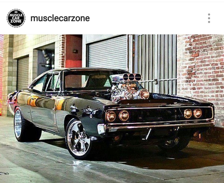 Dodge Charger 1969 суперчарджер
