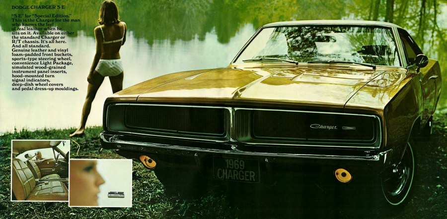 Dodge Charger 1969 брошюра