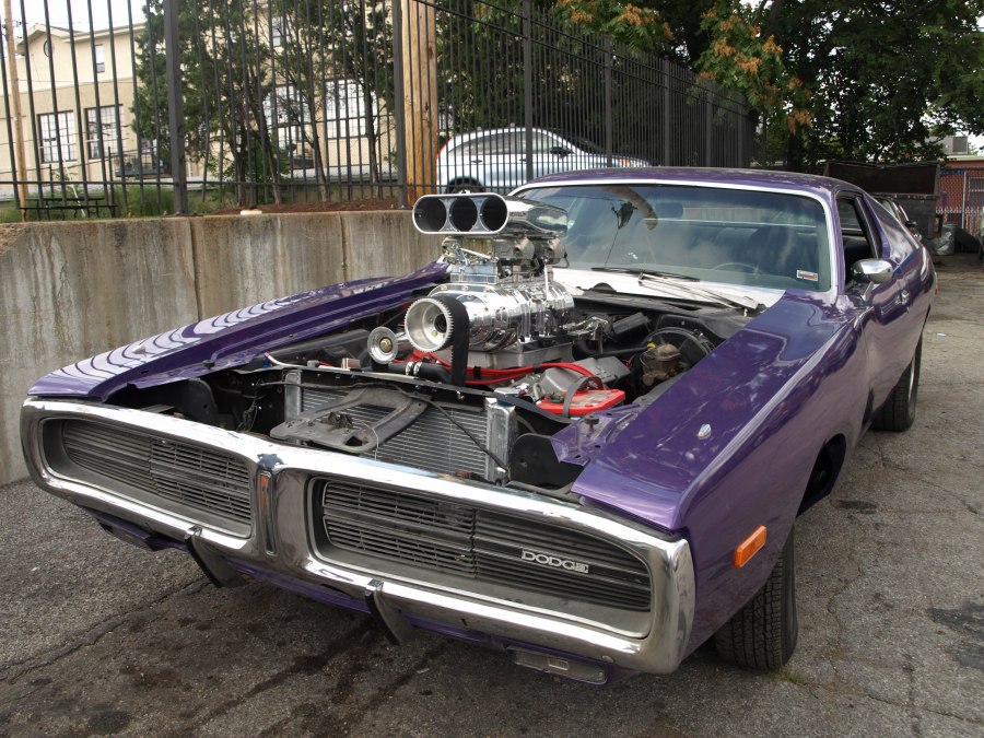 Dodge Charger 1969 с нагнетателем
