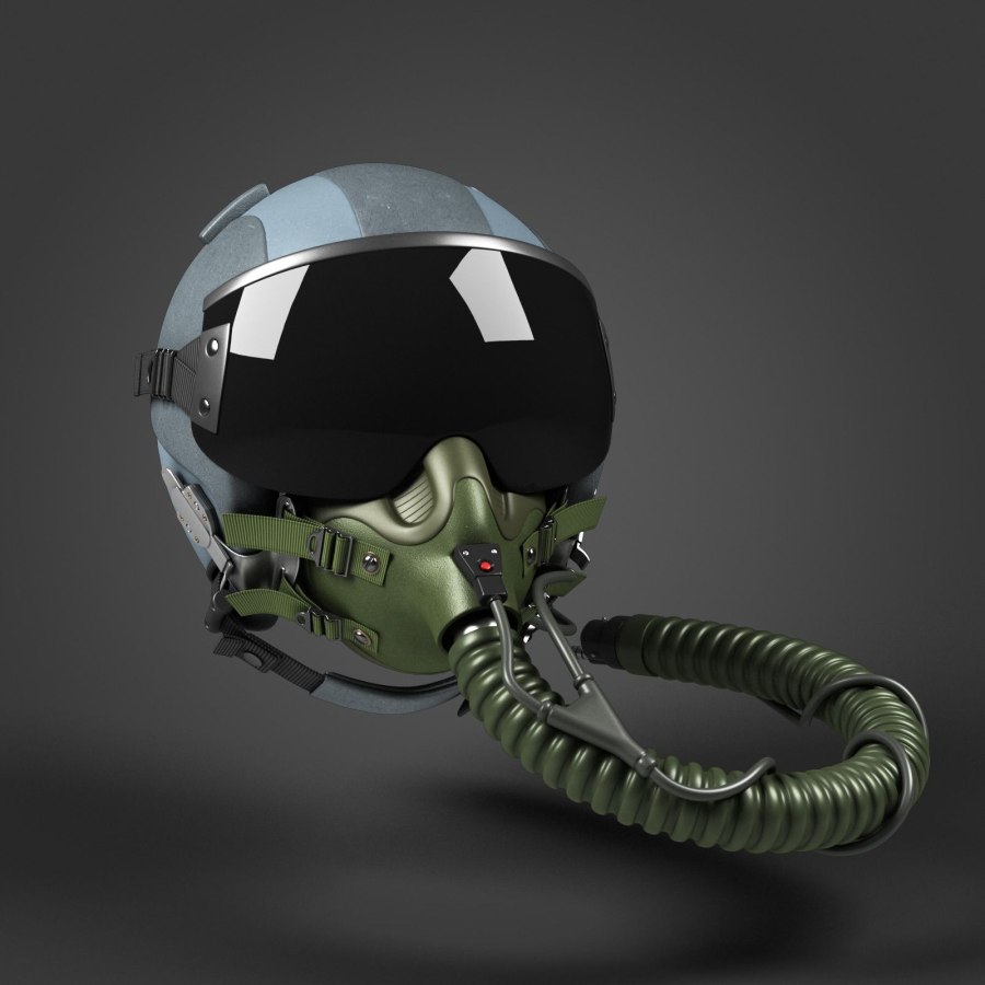 3d model Helmet HGU-55