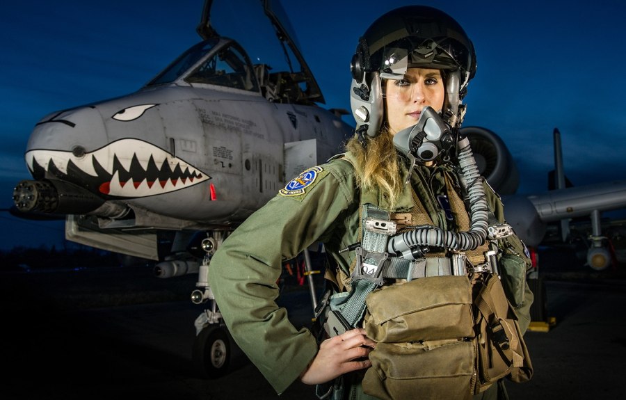 Пилот ВВС США a10