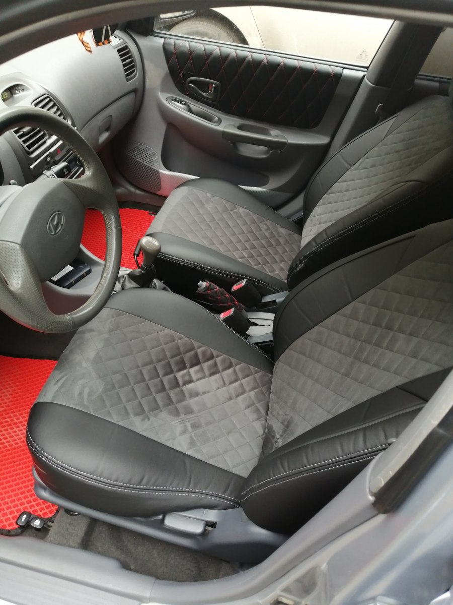 Чехлы на Hyundai Accent 2
