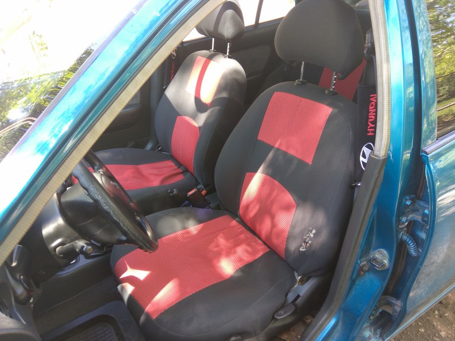 Чехлы автомобильные на Хендай акцент 2009 сидения