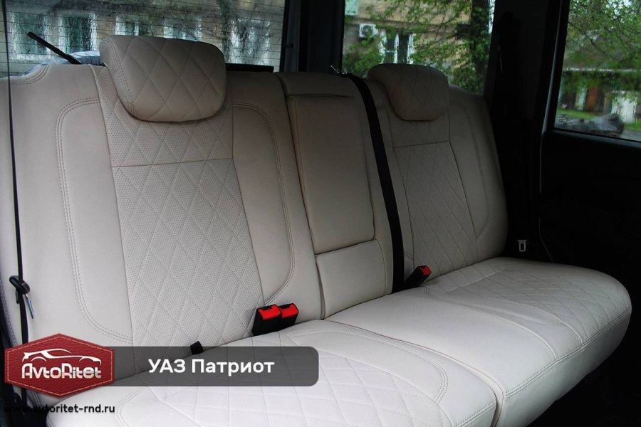 Чехлы на сиденья УАЗ Патриот салон Rexton