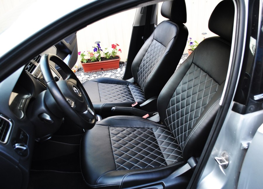 Чехлы экокожа Volkswagen Polo