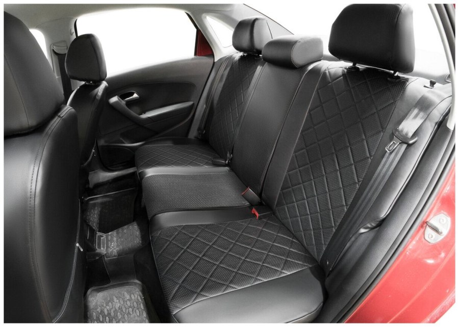 Rival sc23012 чехлы Rival ромб Hyundai Solaris i хэтчбек эко-кожа