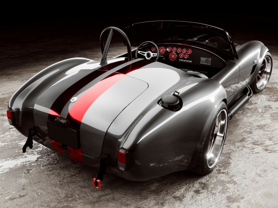 Shelby Cobra с крышей