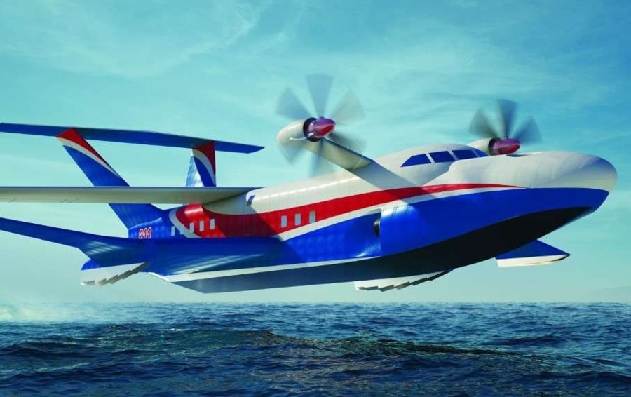 Экранопланы а-050 Чайка