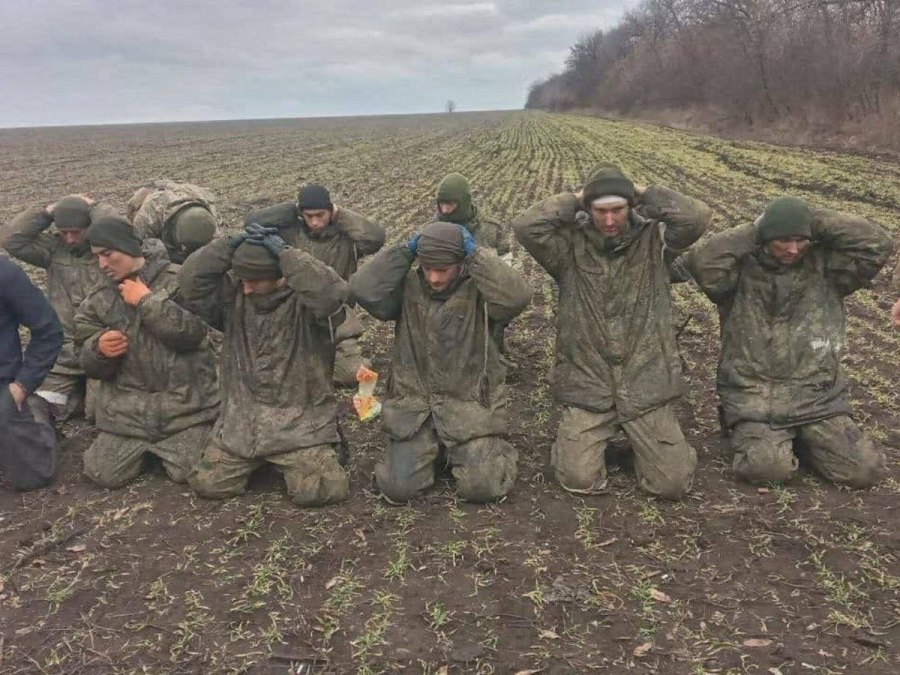 Российские солдаты на Украине
