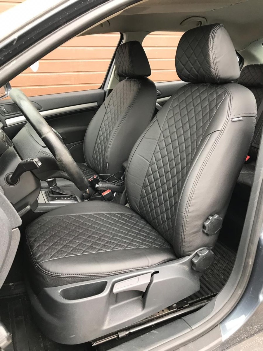 Авточехлы Шкода Октавия а5 экокожа