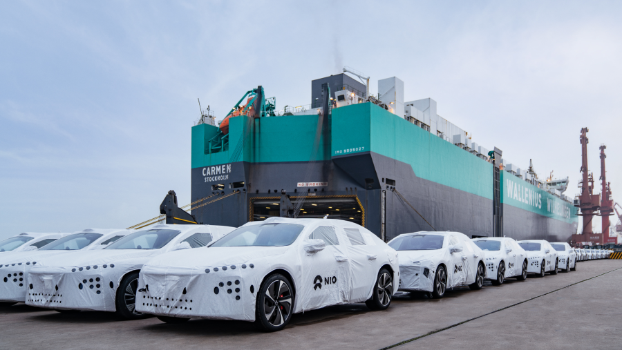 Nio et7 электромобиль