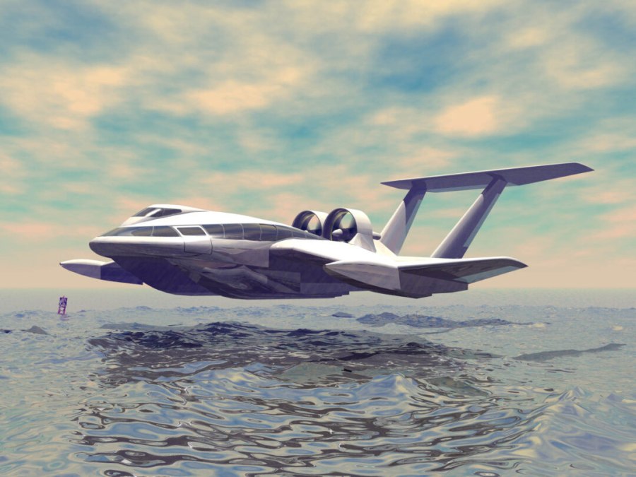 Экраноплан а-50