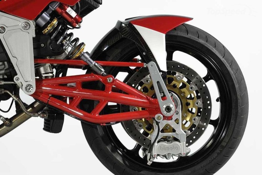 Bimota tesi h2 передняя подвеска