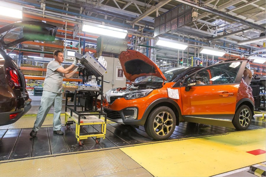 Завод Renault в Москве