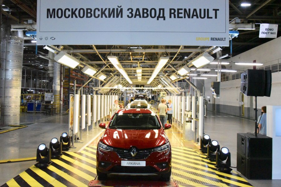 Renault zavod Russia Moskva