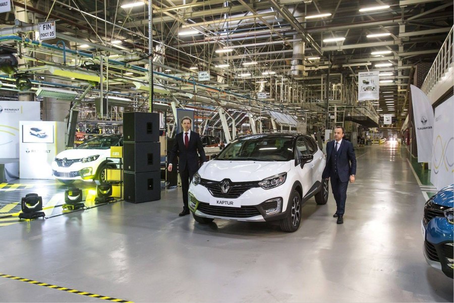 Завод Renault во Франции