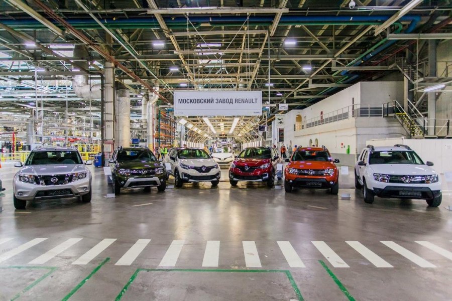 Завод Renault в Москве