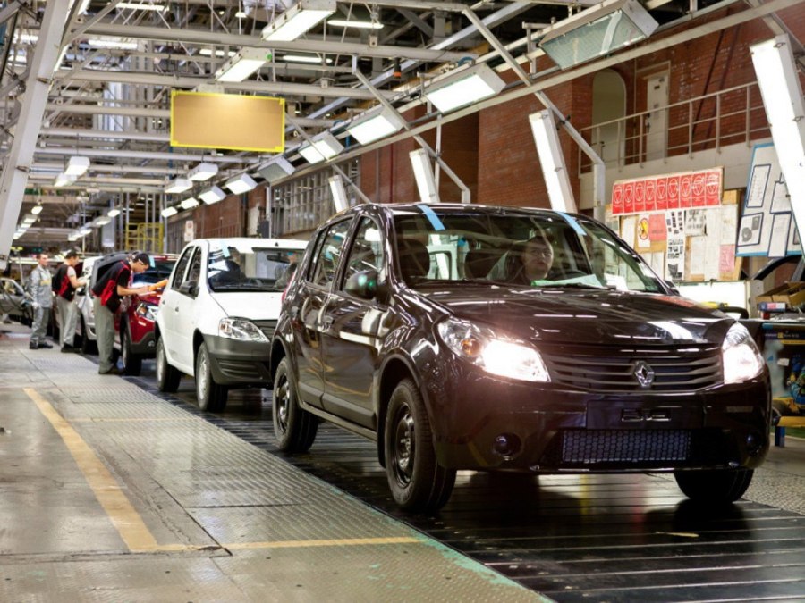 Завод Renault в Москве