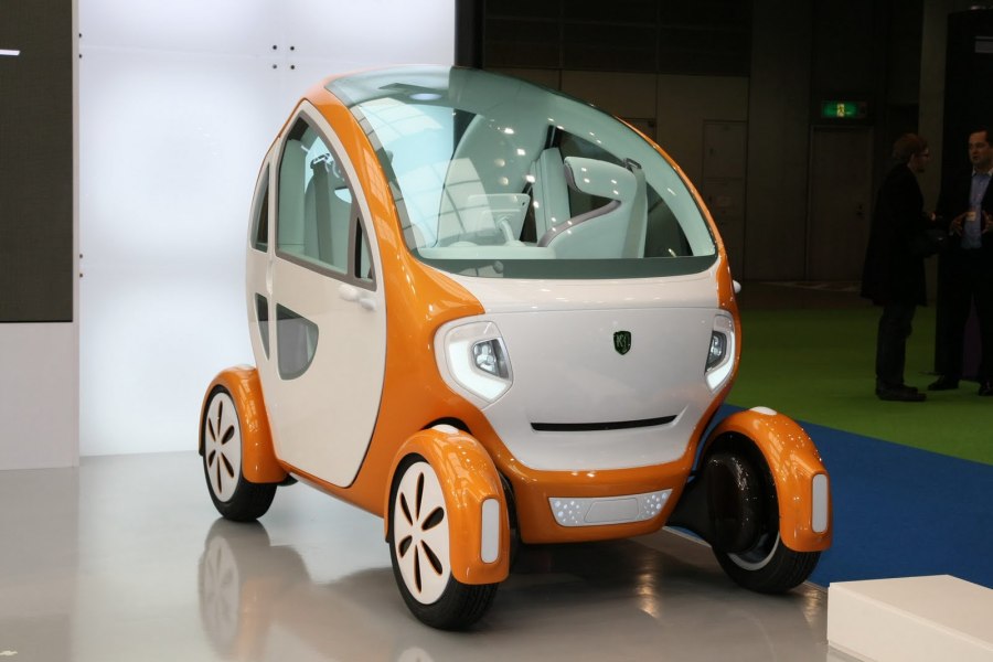Электромобиль Byvin Electric car интерьер