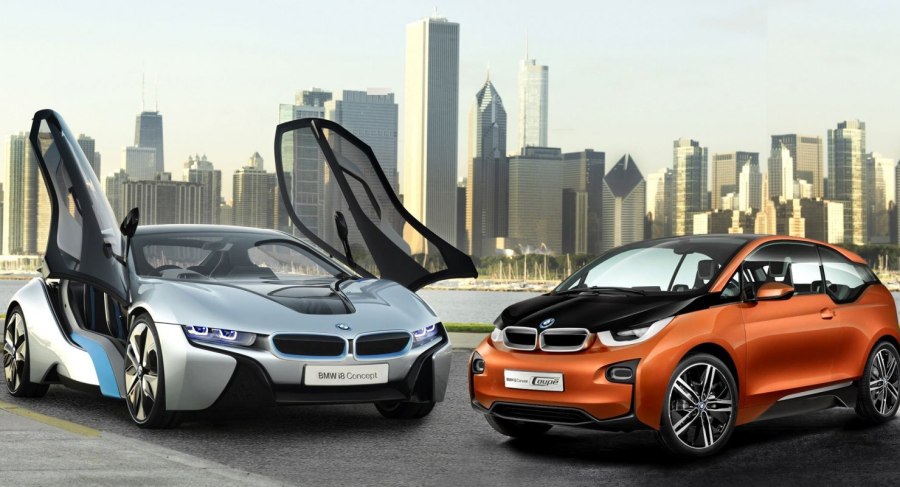 BMW электрокар i8